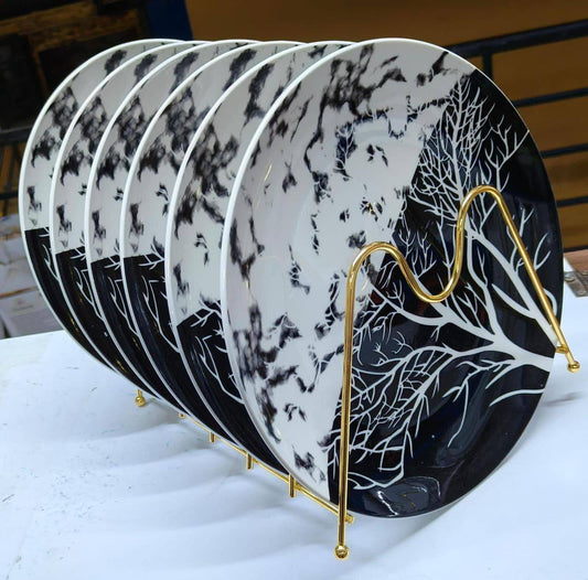 Set of 6 Tree plates