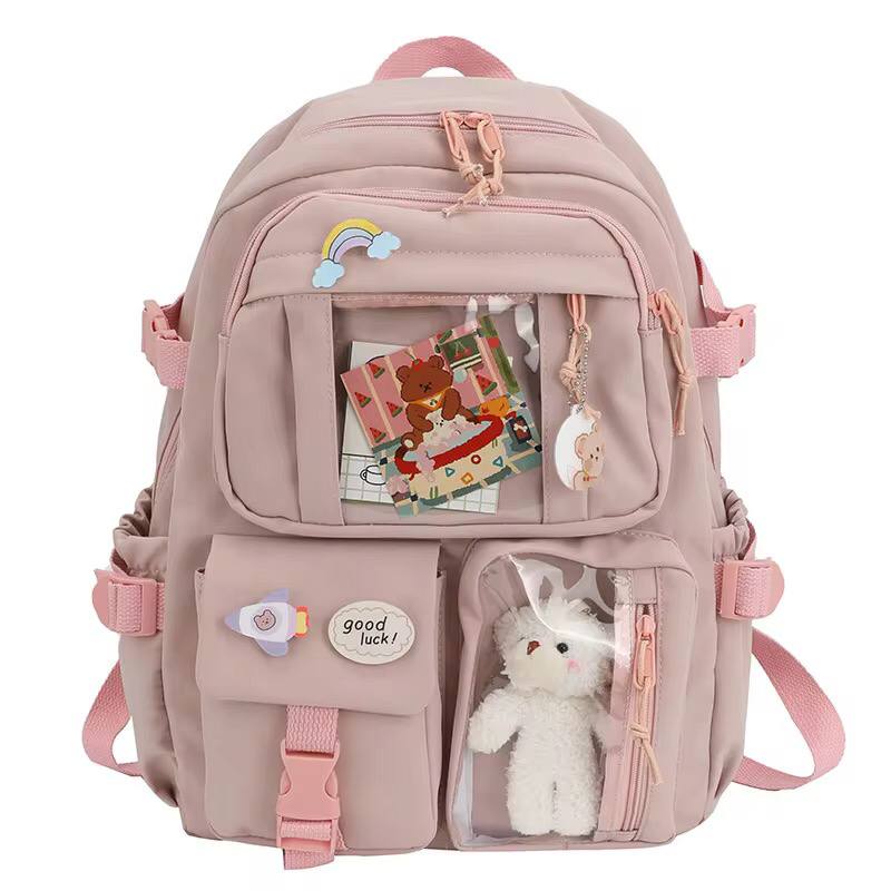 Casual style high capacity school bag.
