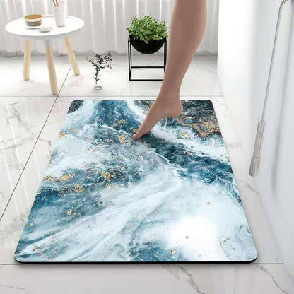 Super Absorbent Bath Mat Non Slip Quick Drying Bathroom Rug Napa Skin Toilet Carpet Kitchen Entrance Doormats Home Floor Mat