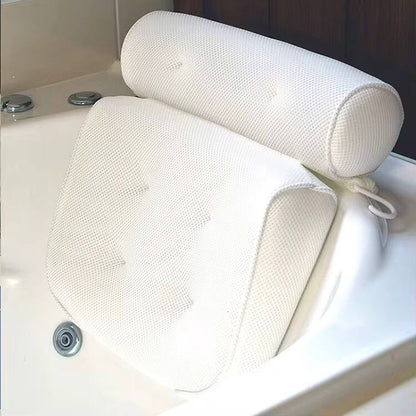 Bath tub Bath pillow size 37x35x10cm 6 silicone suction cups