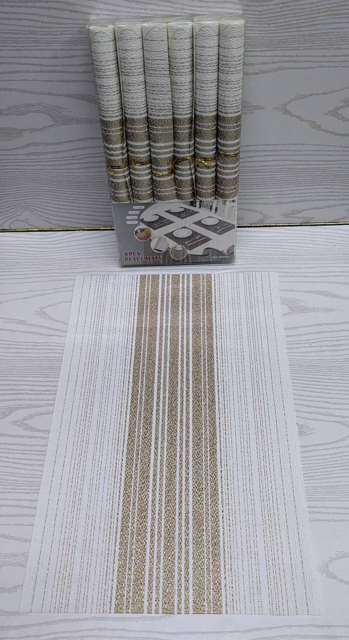 6Piece Heat Resistant Non-Slip Table Placemat