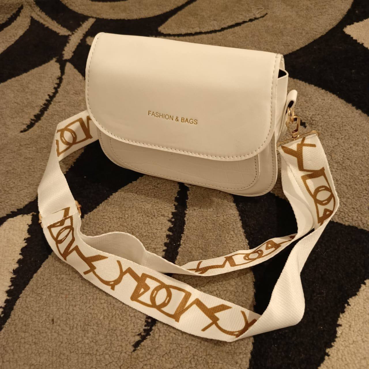 Simple Saddle Sling Bag