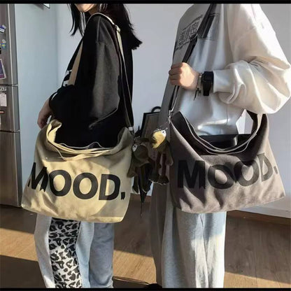 MOOD Large Capacity Shoulder Bag/Diagonal Cross Bag