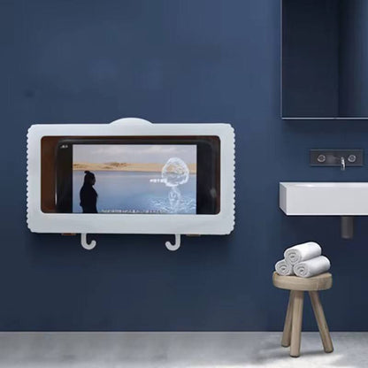 Magic box for phone in shower