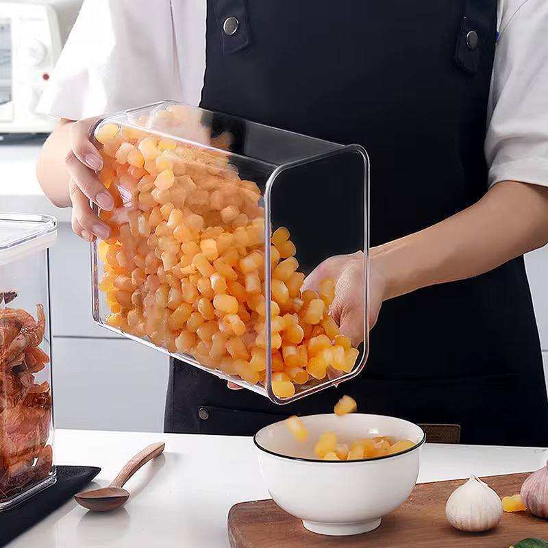 Acrylic airtight storage containers