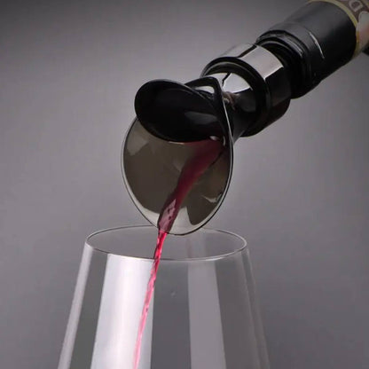 2 in 1 wine pourer cum stopper