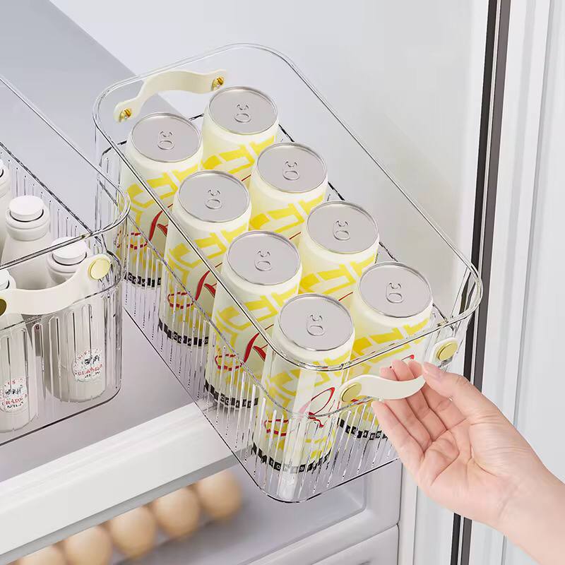 Stackable acrylic fridge containers