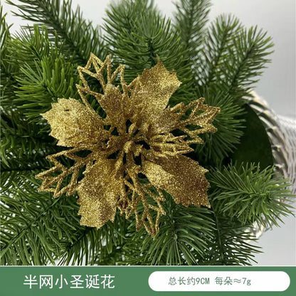 3 piece Christmas flower decor
