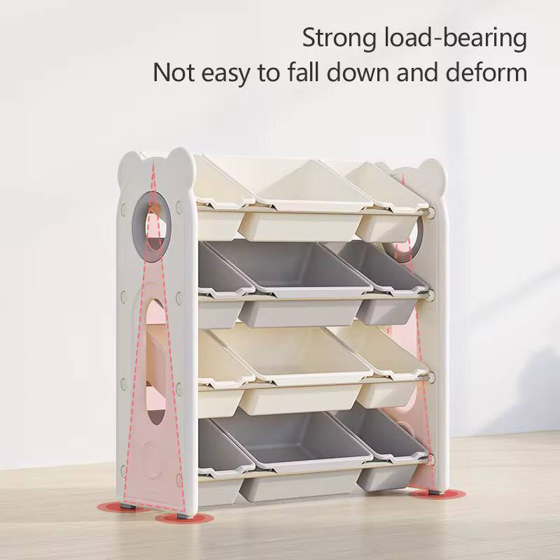 Type B
Kids Space Toy Storage Organizer with  Removable Plastic Bins