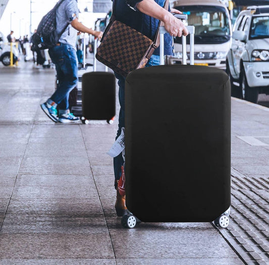 Stretchy Travel Luggage Bag / Suitcase Protector in Grey and Black Colors
