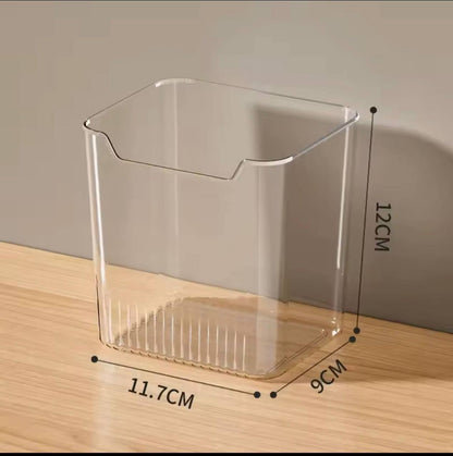 1PCS Refrigerator Side Door Storage Box Food Vegetable Fruit Eggs Fresh Organizer Household Kitchen Fridge Containers Boxes.