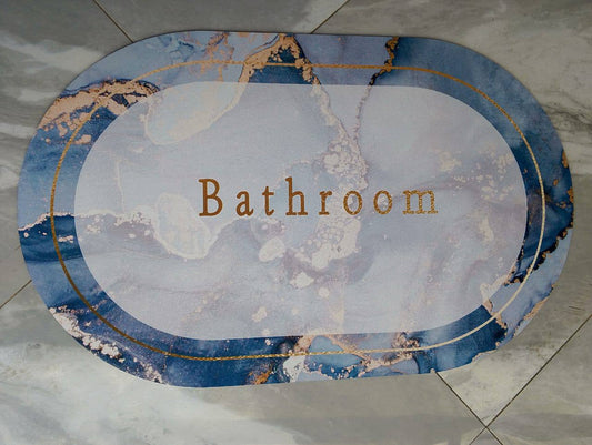 Rubber Antislip Bathroom Door Mat