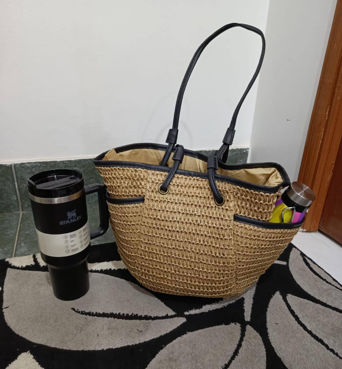 Large Capacity Women's Straw Tote Bags