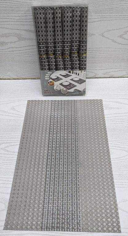 6Piece Heat Resistant Non-Slip Table Placemat