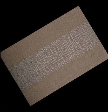 Premium-Quality Luxury PVC Table mats/ Placemats 6pc