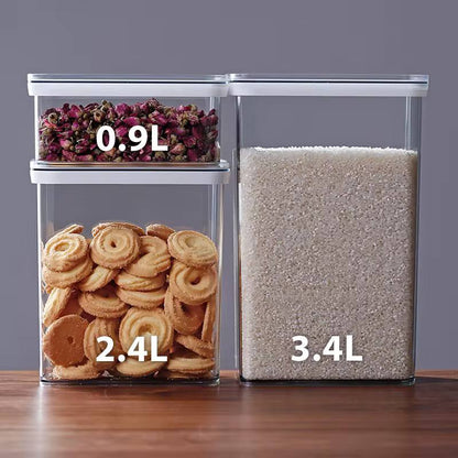 Acrylic airtight storage containers