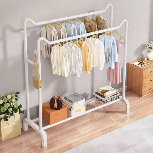 GARMENT RACK FLOOR STANDING CLOTHES RACK/ HANGER