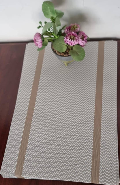 Woven PVC TABLE  MATs