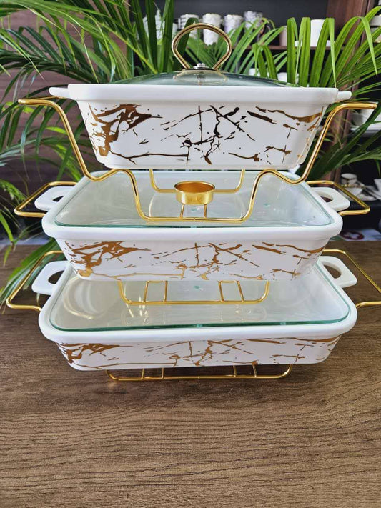 Marble Food Warmers