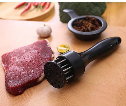 2 in 1 Meat Tenderizer Tool, 21 Stainless Steel Meat Tenderizer Needle