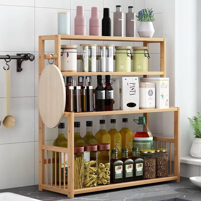 Bamboo Multifunctional Organising Rack