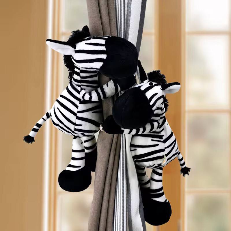 Animal cartoon themed kids areas curtain holder