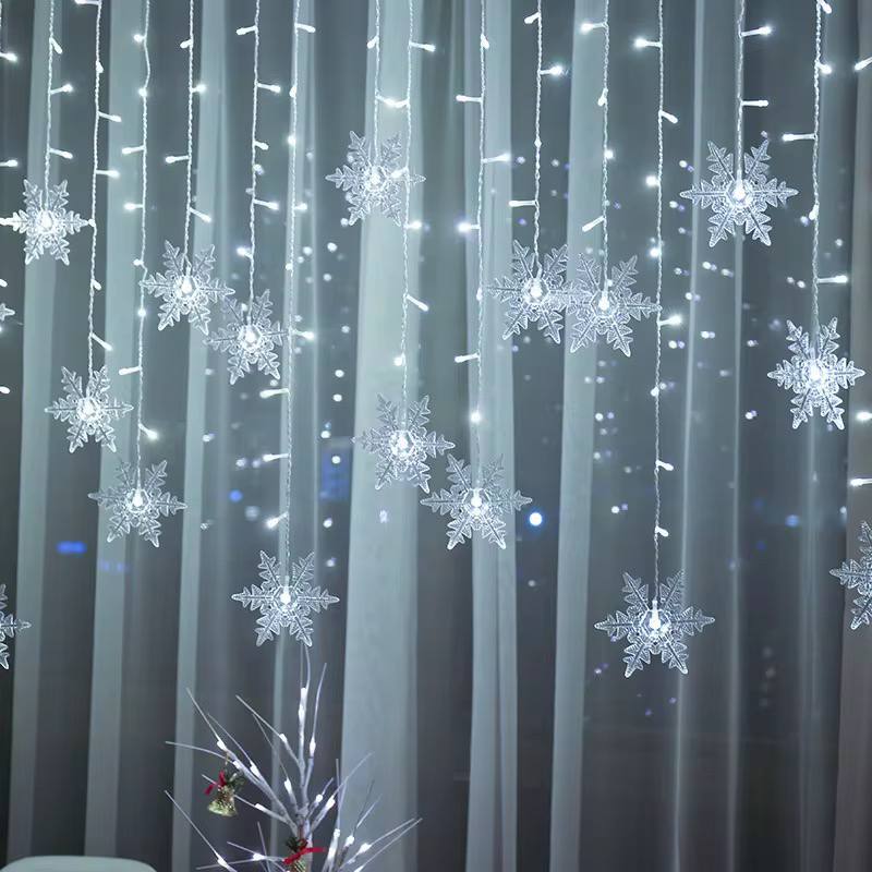 4M LED Christmas curtain light garland decorations