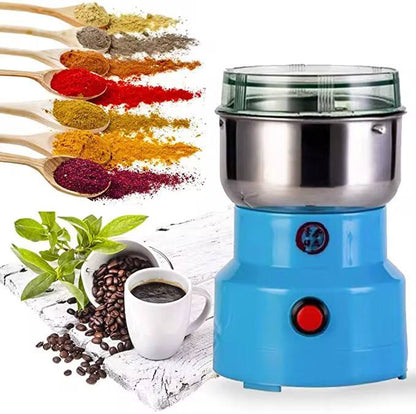 Silver crest electric grinder
300 warts has a stainless bowl
