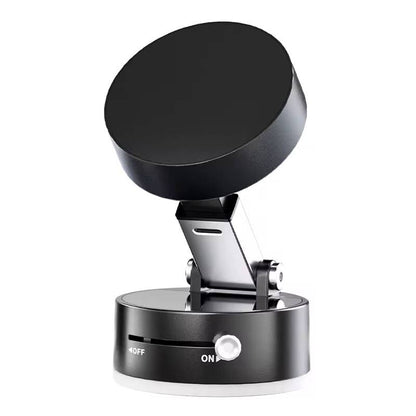 Foldable magnetic Car/home Phone holder with a suction cup