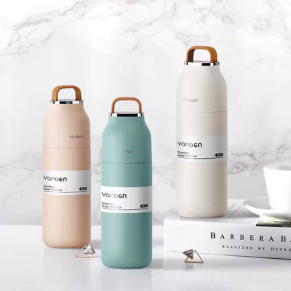 Vacuum flask
Volume: 350 ml
Material: PP+ABS+ stainless steel