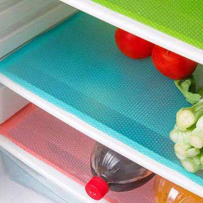 4pcs pvc fridge mats