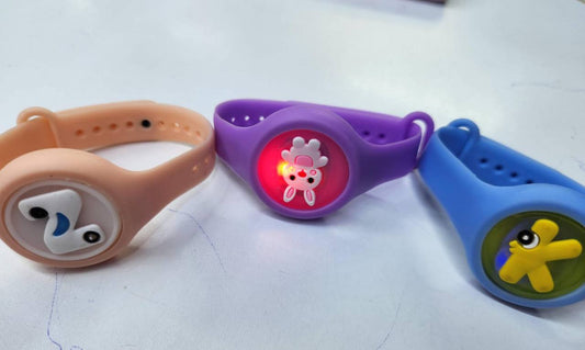 Cartoon Mosquito repellent luminous bracelet /watch