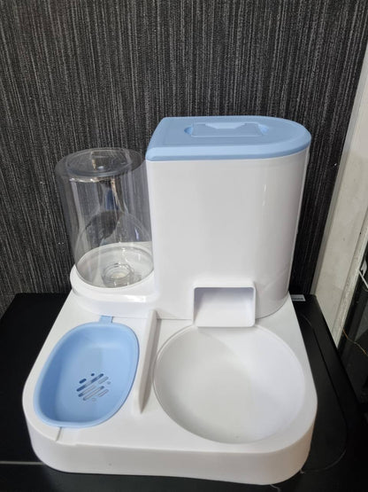 2in1 automatic pet food dispenser