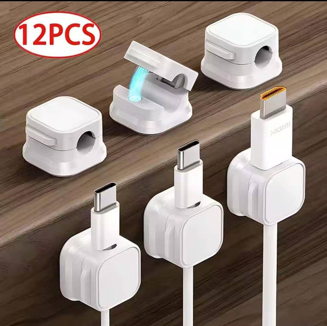 DIY Cable organizer Magnetic clips
12pcs