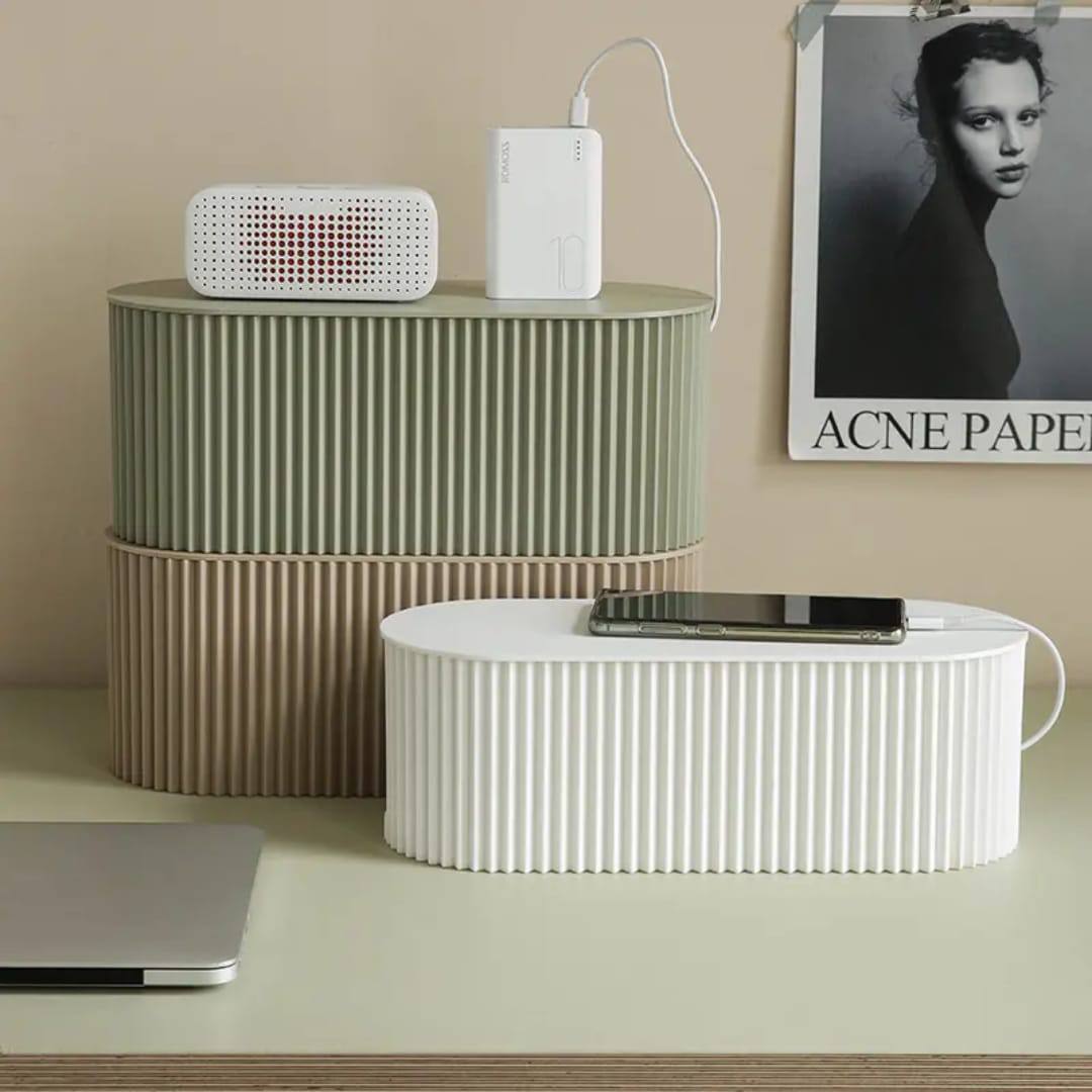Plug/ Cable Storage Organizer Box
Available in 2 sizes