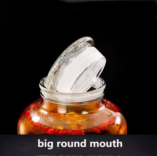 Glass dispenser with stand