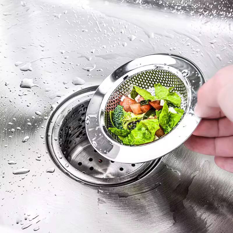 Stainless steel sink garbage strainer /