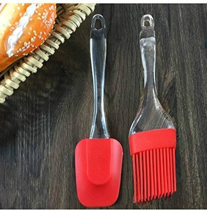 Pastry silicone brush or silicone spatula