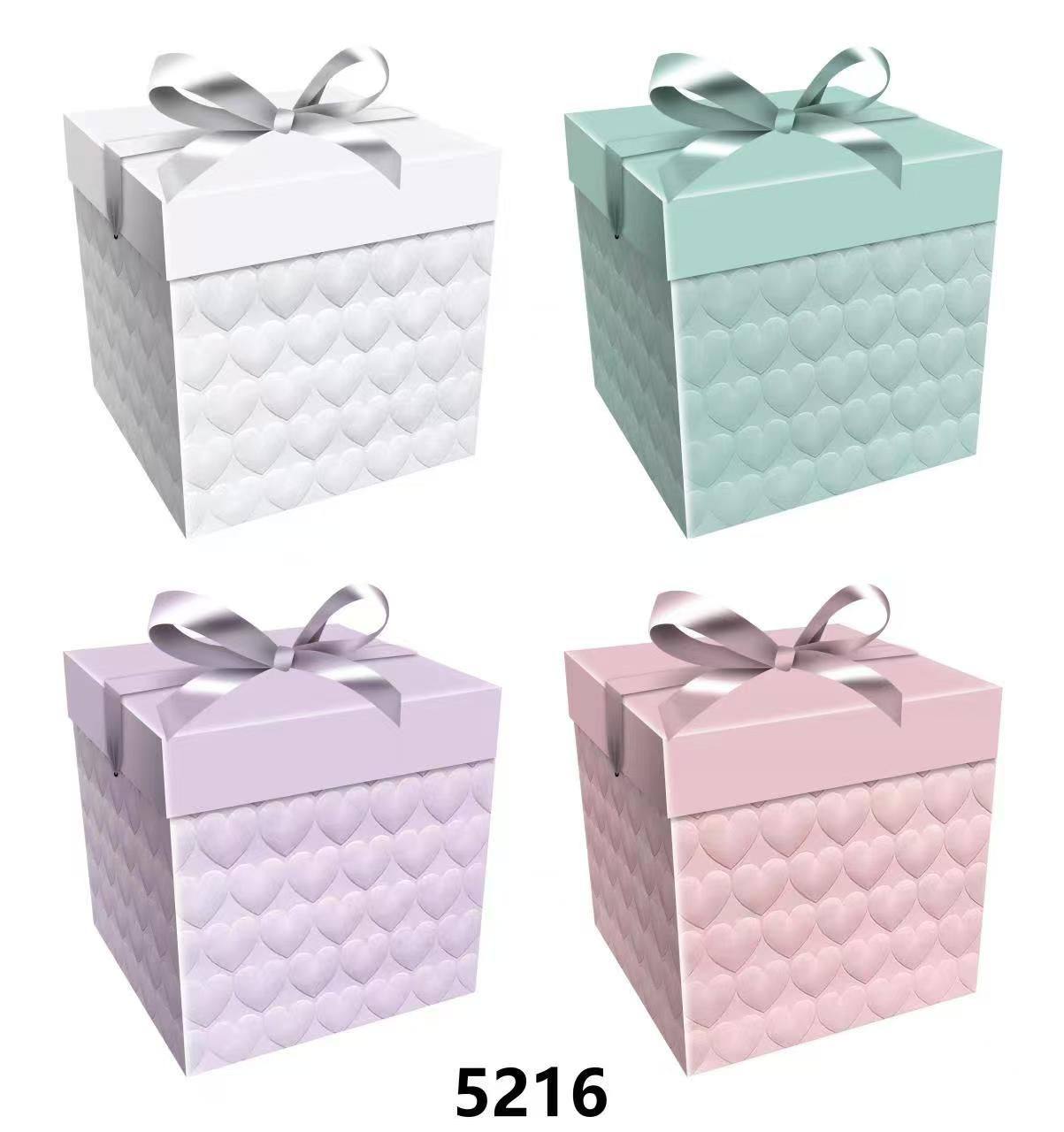 Luxury golden gift packaging / folding storage gift box with bow