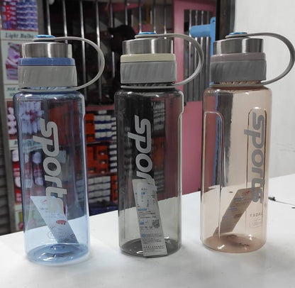 Direct Drinking silver lid Water Bottle