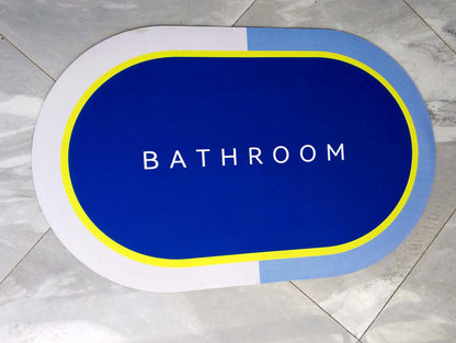 Rubber Antislip Bathroom Door Mat