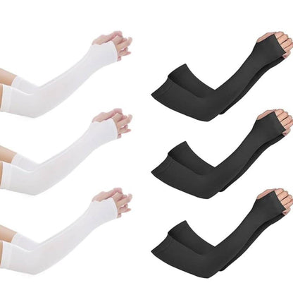 Wearable stretchy sleeves