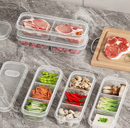 3pcs set refrigerator fresh keeping storage boxes