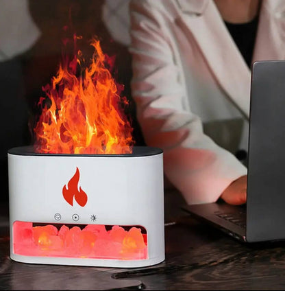 Flame humidifier