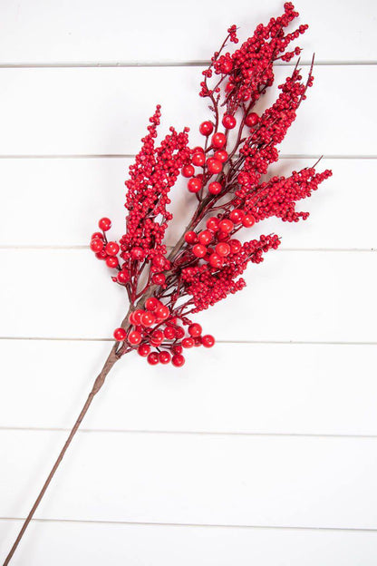 10pc Christmas Decor berry branches