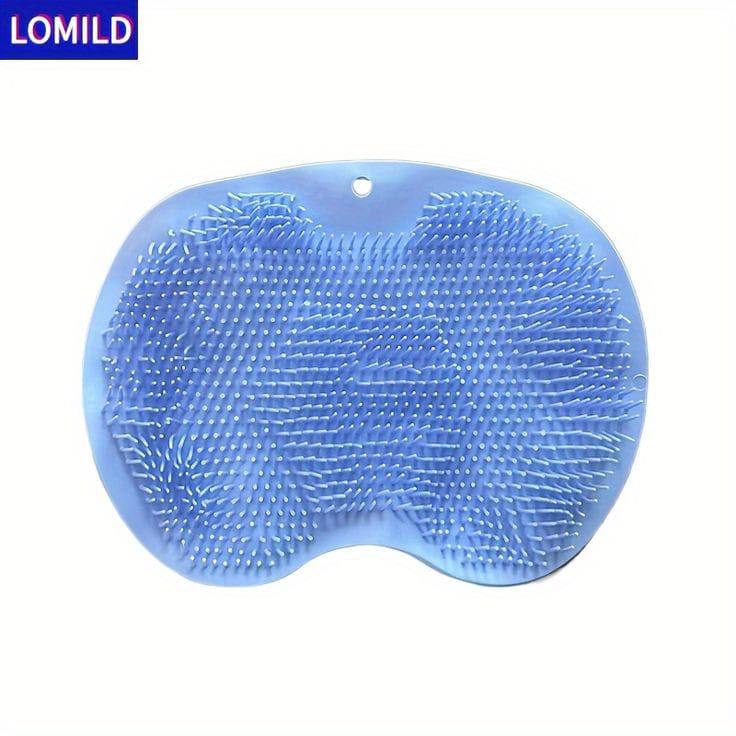 Silicon feet /back scrubber brush