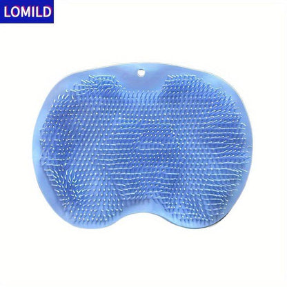 Silicon feet /back scrubber brush