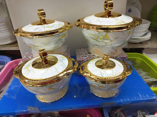 4 PCs insulated hotpot