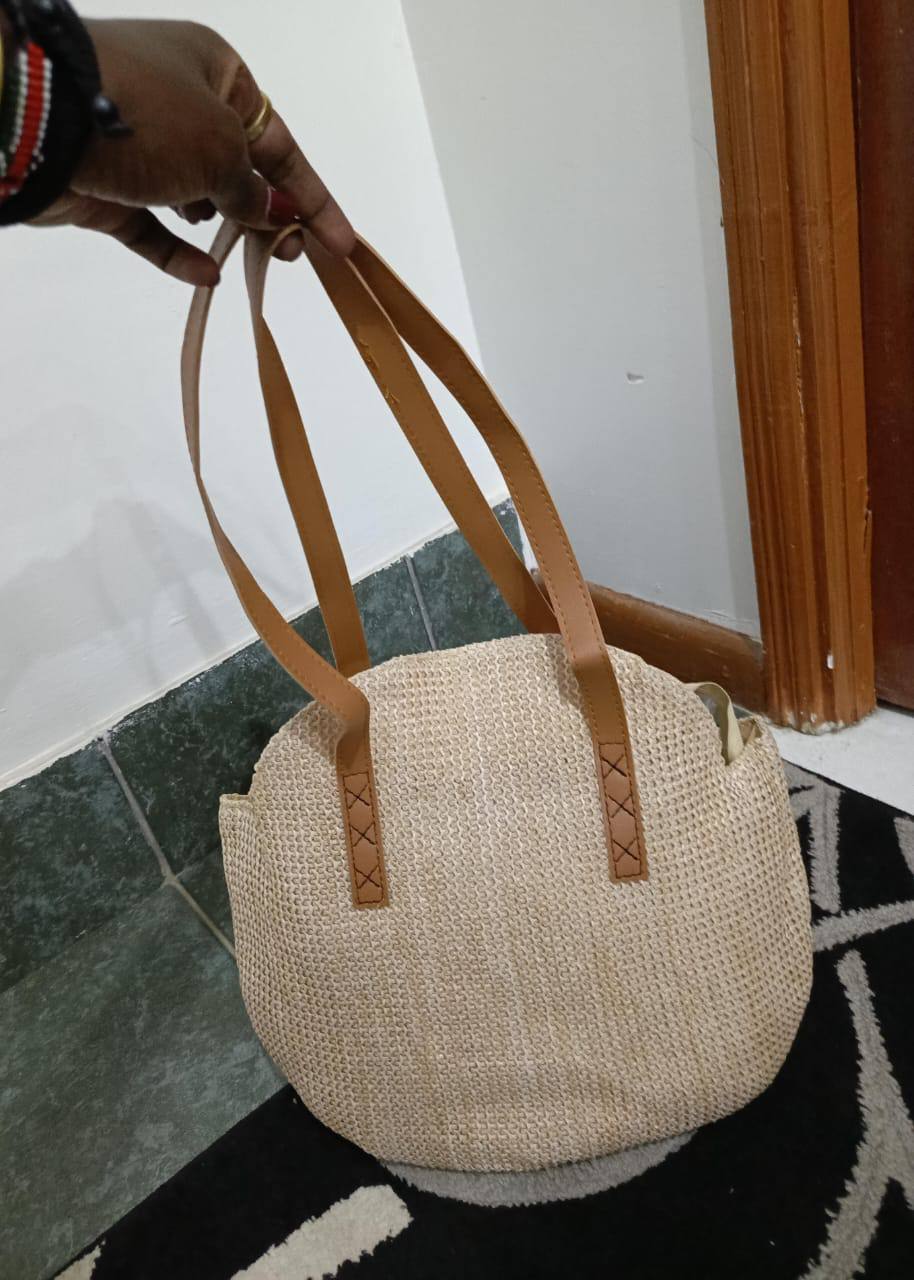 Summer woven underarm bags