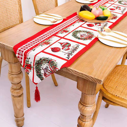 Christmas themed table runners